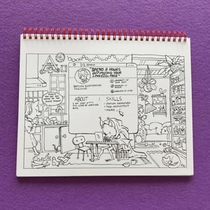 Image of Things To Do When You’re Unemployed - An Adult Coloring Book