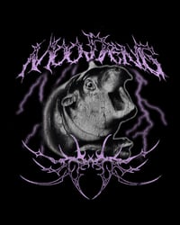 Image 2 of METAL MOO DENG HOODIE