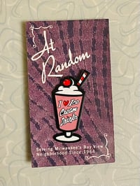 Image 1 of At Random Milwaukee I HEART ICE CREAM DRINKS 1.75" Soft Enamel Pins