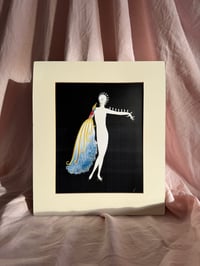 Image 1 of 1980's Erte Print 