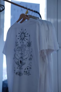 Image 3 of T-SHIRT BLANC/NOIR