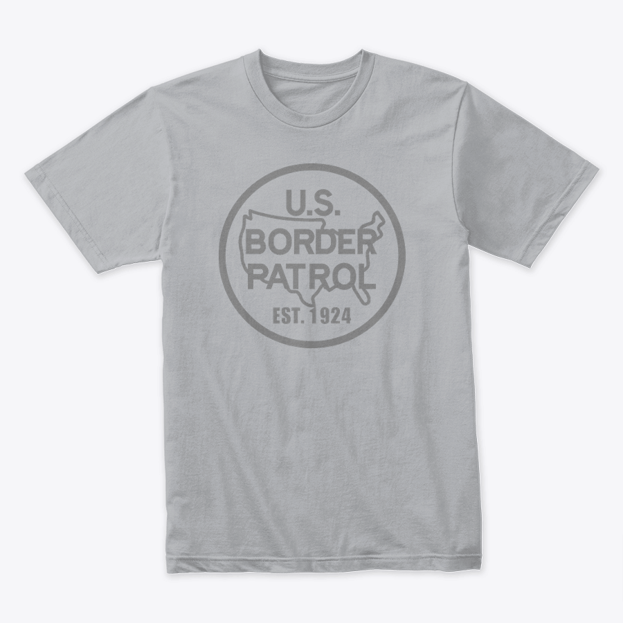 Image of USBP SUBDUED ~ GRAY (AMERICAN APPAREL TEE)