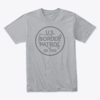 Image 1 of USBP SUBDUED ~ GRAY (AMERICAN APPAREL TEE)