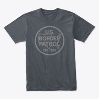 Image 2 of USBP SUBDUED ~ GRAY (AMERICAN APPAREL TEE)