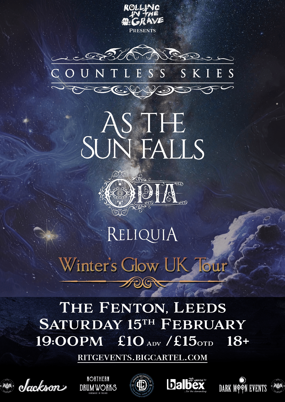 Image of Countless skies - As the sun falls+ supports 