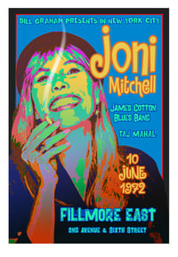 JONI MITCHELL at the Fillmore East Version #1