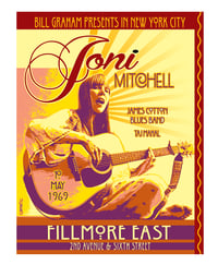 JONI MITCHELL at the Fillmore East 1972