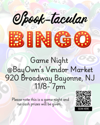 Spook-Tacular Bingo Game Night