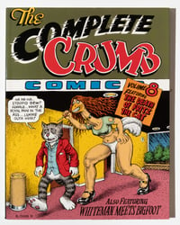 Image 1 of Complete Crumb Comics Volume 8: The Death of Fritz the Cat