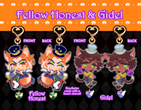 Image 4 of TWST Halloween Guys Heart Jewel Charms 