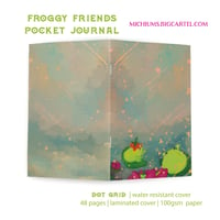 Image 1 of FROGGY FRIENDS POCKET JOURNAL 