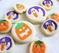 Image 1 of Halloween cookie compact mirror ( preorders)