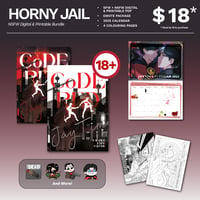 Code Red Jaytim Zine - Horny Jail Bundle