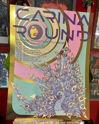 Image 1 of Carina Round - The Disconnection Tour '24 Gold Foil 