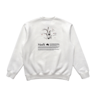 Image 3 of Metalwood x Maxfli Aussie Blade Crewneck Sweatshirt White [2024]