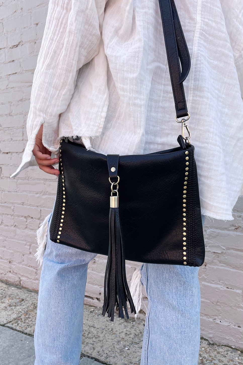 Image of "Marie" Crossbody w/ Grommet