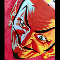 Image 2 of Demon Dan - Kelloggs Corn Flakes mask (1953) - Original Store Display Sign