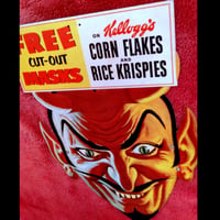 Image 3 of Demon Dan - Kelloggs Corn Flakes mask (1953) - Original Store Display Sign