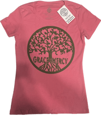 Image 1 of Grace x Mercy Tree of Life women’s t-shirts