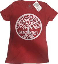 Image 2 of Grace x Mercy Tree of Life women’s t-shirts