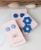 Image of Sky Blue Round Stud