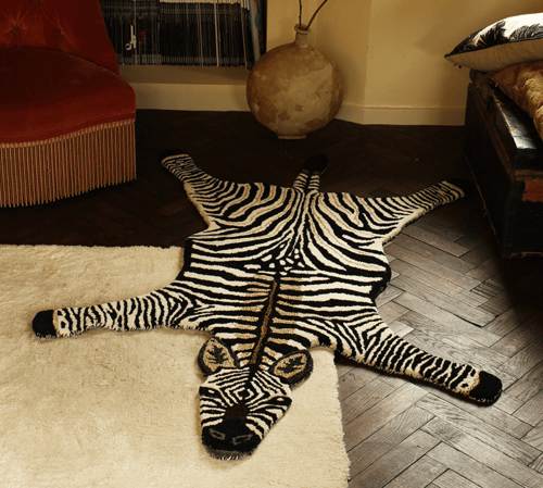 Image of Zebra Rug 