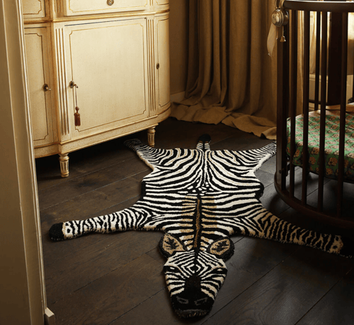 Image of Zebra Rug 