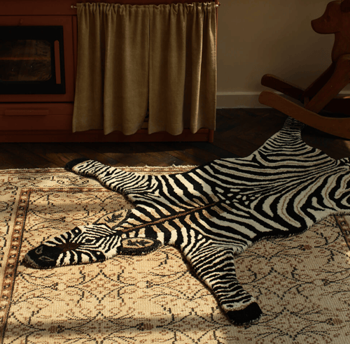 Image of Zebra Rug 