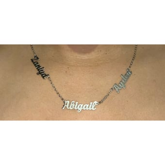 Image of Personalised Name Necklace
