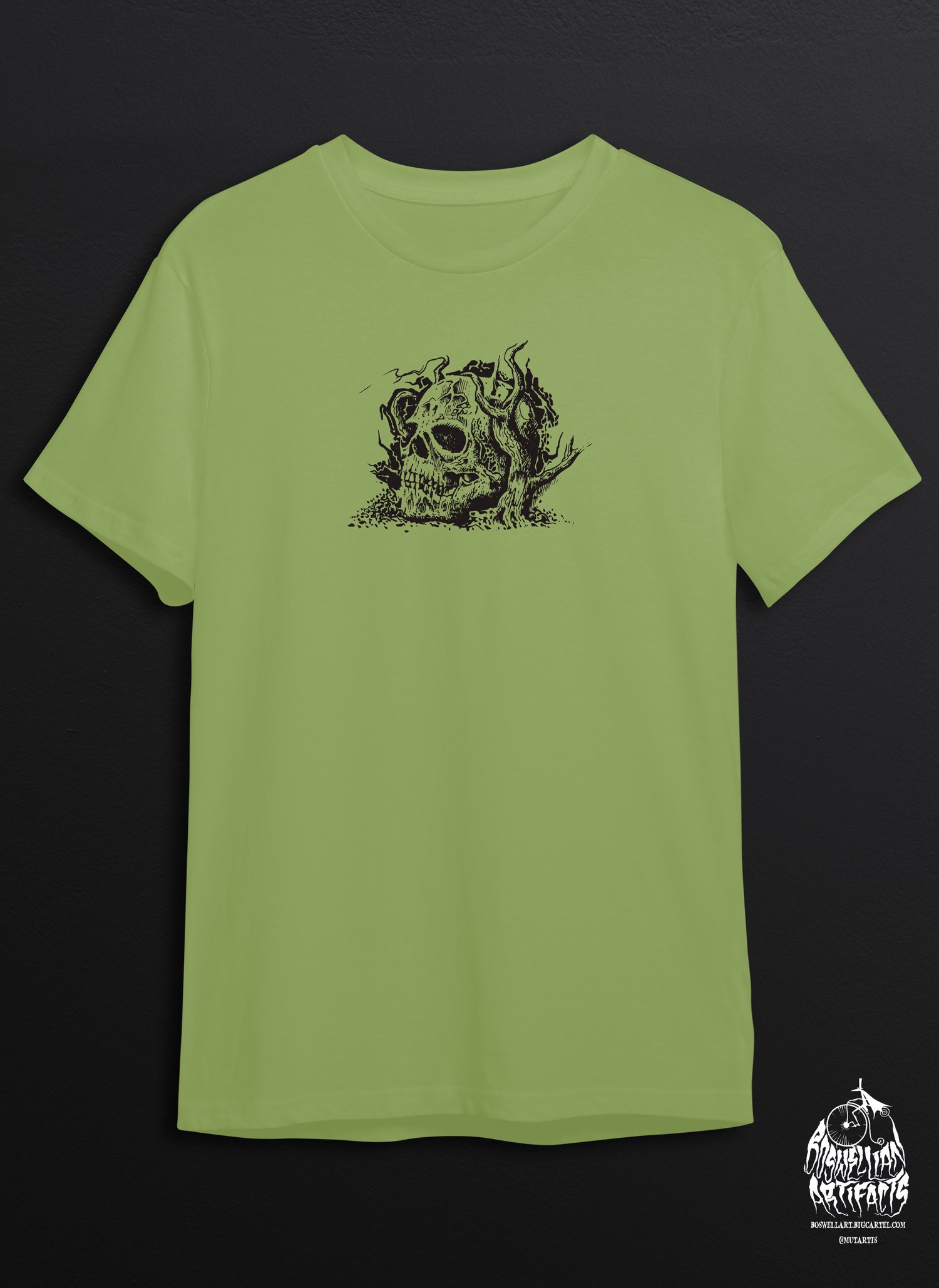 Skull growth T shirt