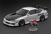 Image 1 of Vertex S14 Silvia Pearl White w/SR20DET Engine [Ignition Model IG3081]