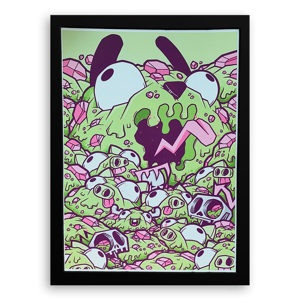 Image of Limited Edition Gir Scoop Print