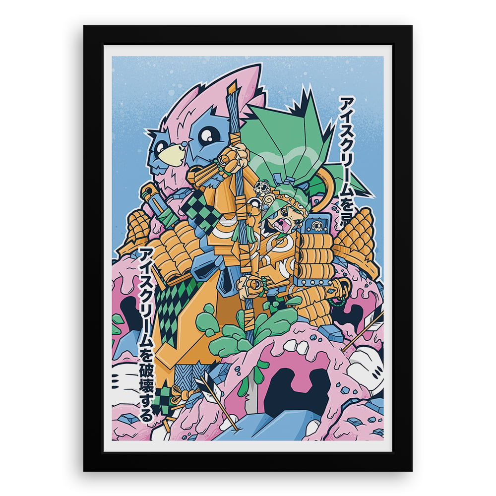 Image of Limited Edition Abhor The Ice Cream Print