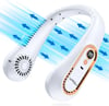 BreezeMate - Portable USB Neck Fan with 5 Speeds and Digital Display