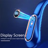 BreezeMate - Portable USB Neck Fan with 5 Speeds and Digital Display