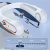 BreezeMate - Portable USB Neck Fan with 5 Speeds and Digital Display