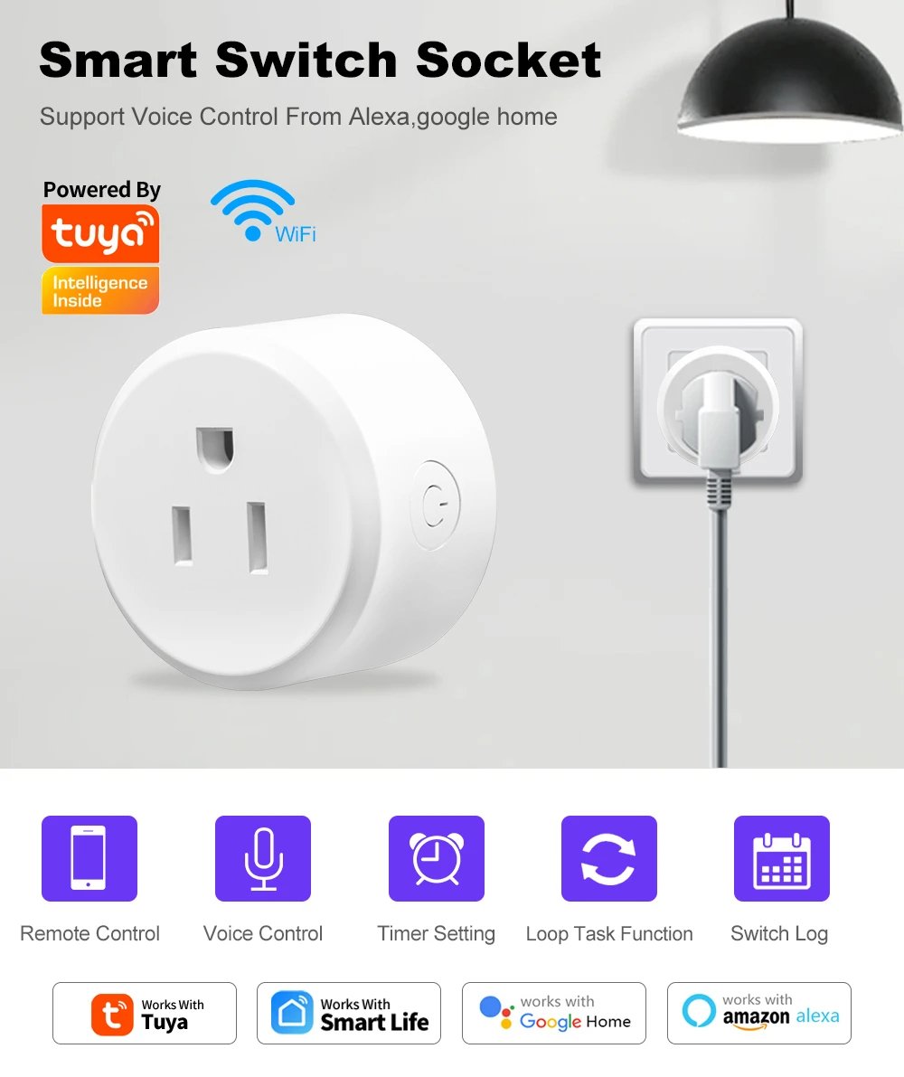 Wi-Fi Socket for Seamless Control and Simplified Lifestyle