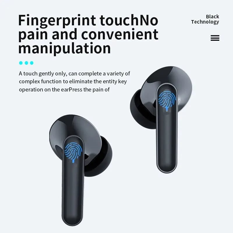 MSL Premium Wireless Earbuds with Bluetooth 5.1 Technology, 30-Hour Playtime.