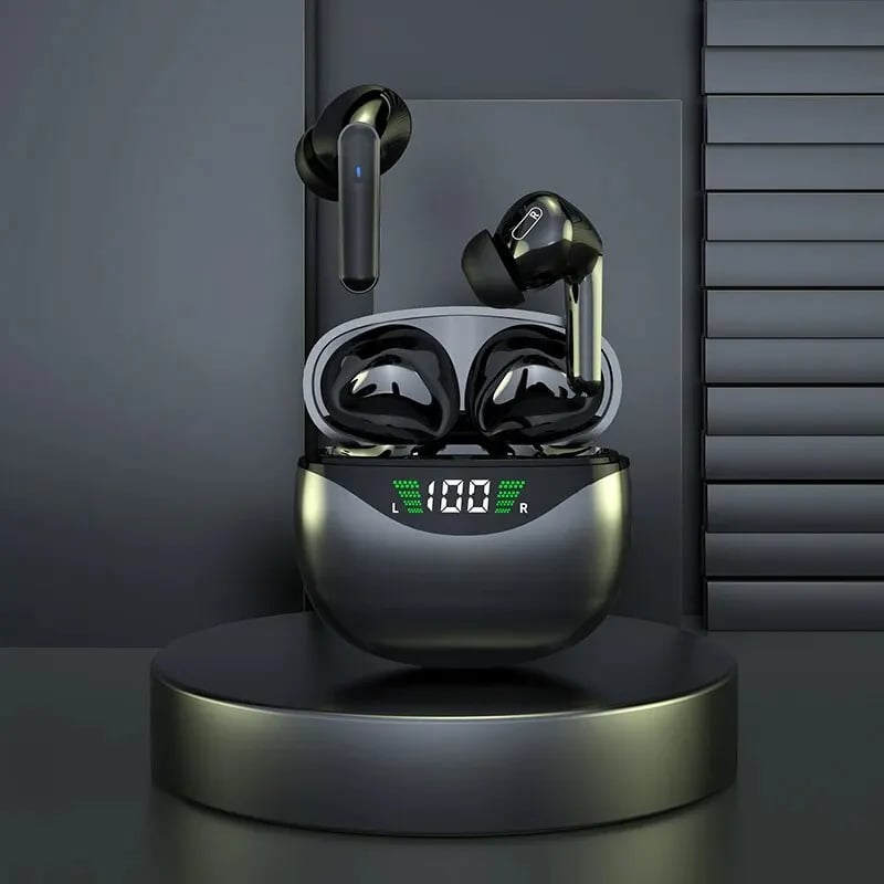 MSL Premium Wireless Earbuds with Bluetooth 5.1 Technology, 30-Hour Playtime.