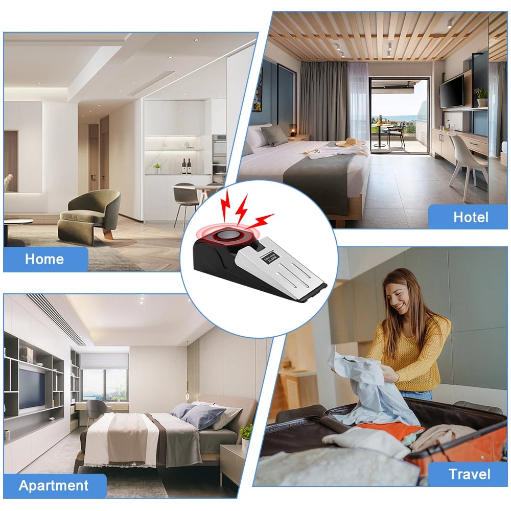 Portable Door Stop Alarm