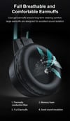 RGB Headset Gamer PC PS4 Gaming Headphones with HD Flexible Mic 3.5mm Headphone for Xbox PS5 Switch 