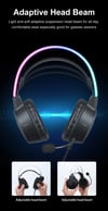 RGB Headset Gamer PC PS4 Gaming Headphones with HD Flexible Mic 3.5mm Headphone for Xbox PS5 Switch 