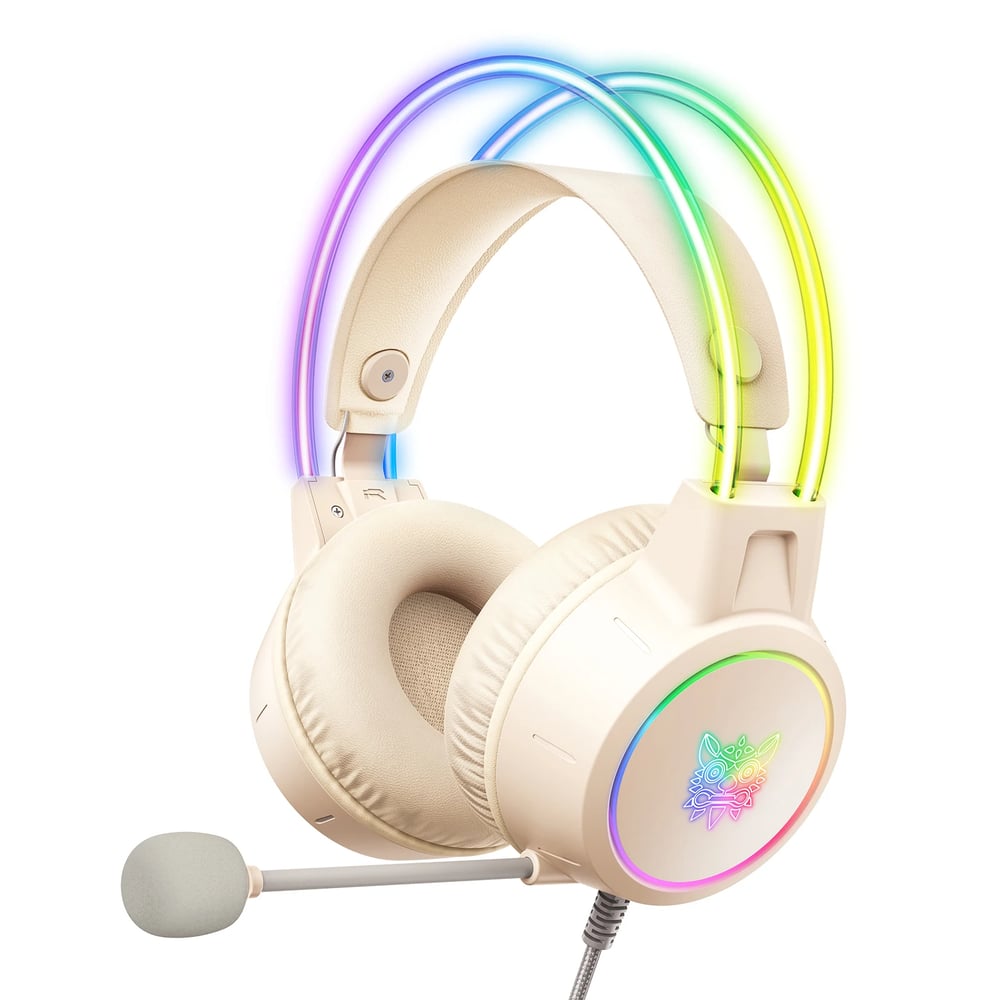 RGB Headset Gamer PC PS4 Gaming Headphones with HD Flexible Mic 3.5mm Headphone for Xbox PS5 Switch 