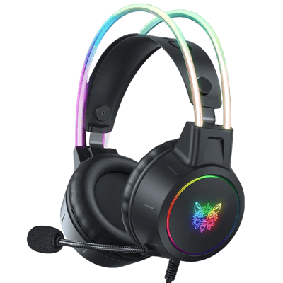 RGB Headset Gamer PC PS4 Gaming Headphones with HD Flexible Mic 3.5mm Headphone for Xbox PS5 Switch 