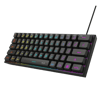 Mini 60% Gaming/Office Keyboard,Waterproof Keycap Type Wired RGB