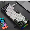 Mini 60% Gaming/Office Keyboard,Waterproof Keycap Type Wired RGB