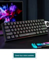 Mini 60% Gaming/Office Keyboard,Waterproof Keycap Type Wired RGB