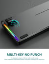 Mini 60% Gaming/Office Keyboard,Waterproof Keycap Type Wired RGB