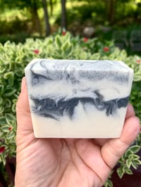 Image 1 of Charcoal & White Kaolin Clay - Deep Cleansing Face Bar