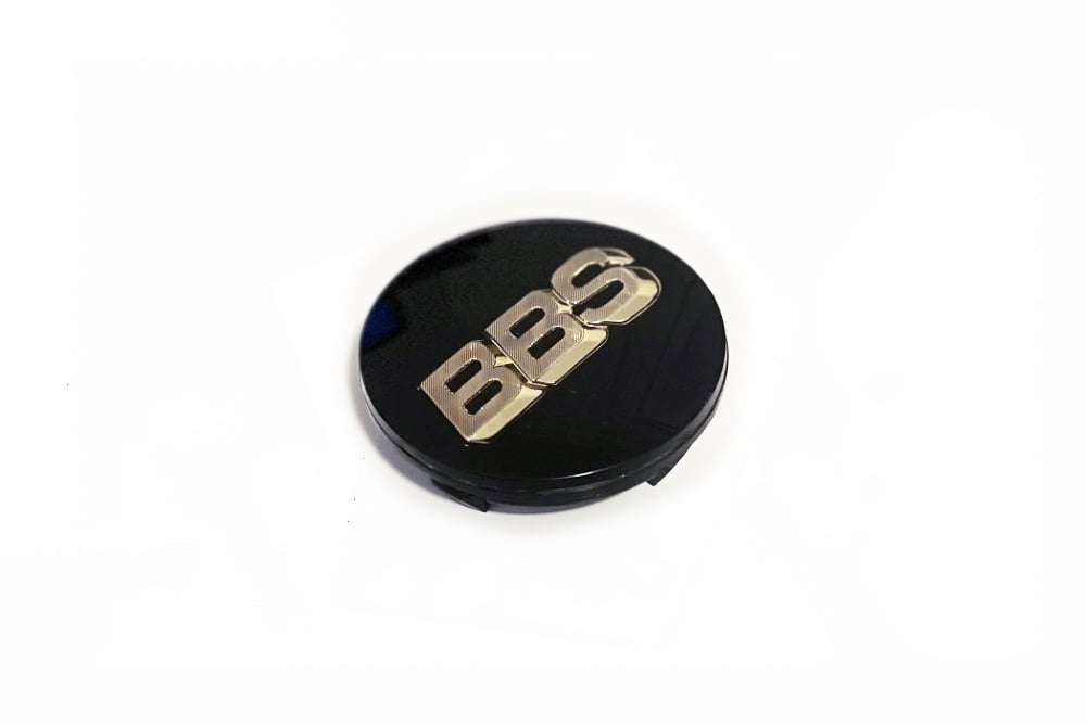 Image of BBS Black and Gold Center Cap 70mm